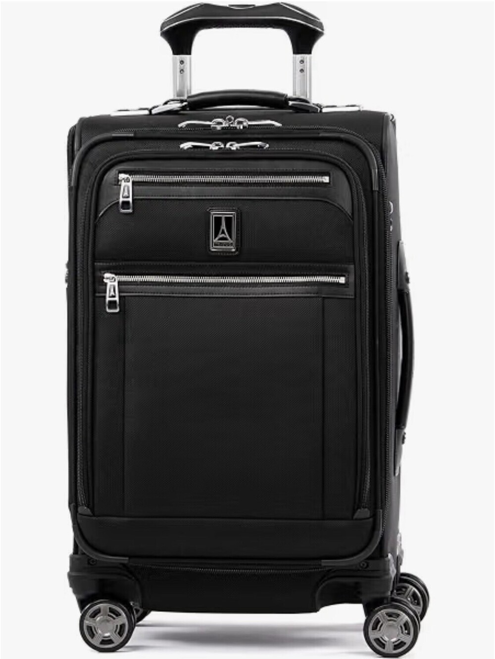 Travelpro Platinum Elite 21" Carry-On Spinner Luggage Shadow Black USB Port